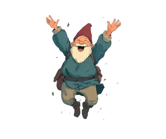 Happy gnome